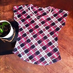 Plaid t shirt
